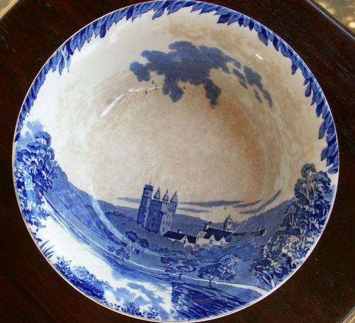 BURLEIGH WARE BOWL BALMORAL CASTLE