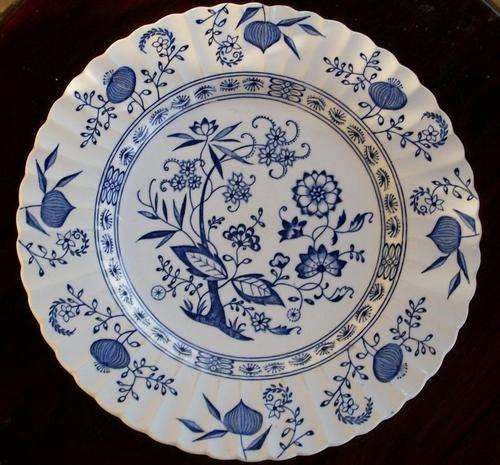 J&G MEAKIN PLATE "BLUE NORDIC"