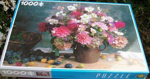 JIGSAW PUZZLE 1000 PIECE AUTUMN FLOWERS ##CRAZY R1 START##