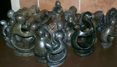 21 SOAPSTONE ORNAMENTS