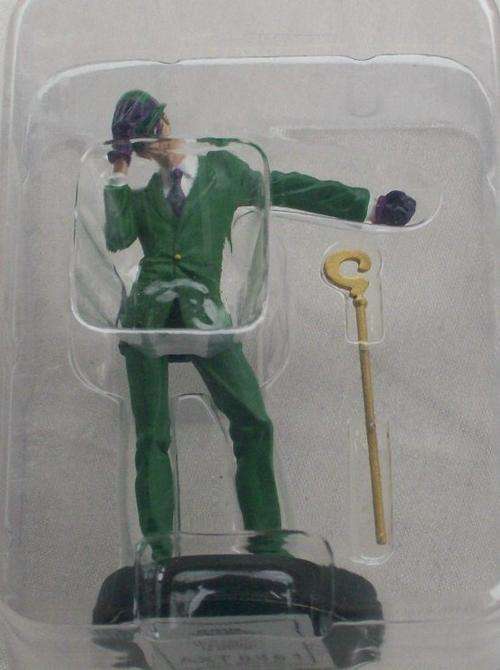 DIE CAST "RIDDLER" COLLECTABLE FIGURINE DC COMICS