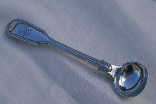 ELKINGTON PLATE MASTER SALTS SPOON PRE-1897