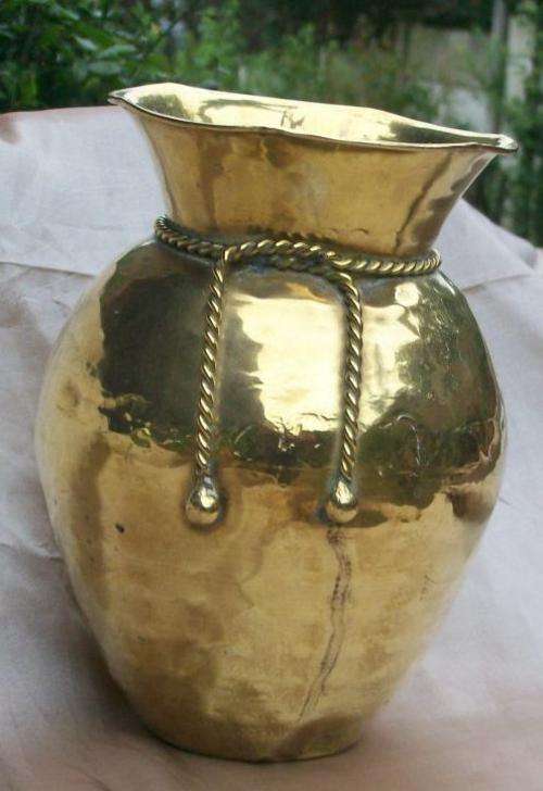 BRASS VASE