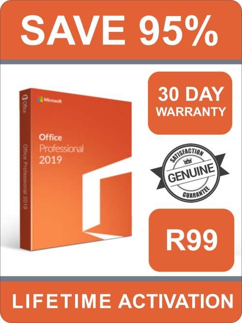 GENUINE LICENSE KEY | Microsoft Office 2019 Professional | LIFETIME ACTIVATION