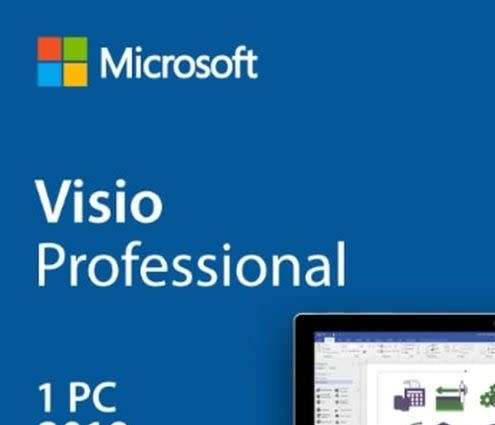Microsoft Visio 2019 Professional | LIFETIME ACTIVATION | 32 & 64 Bit | GENUINE LICENSE KEY