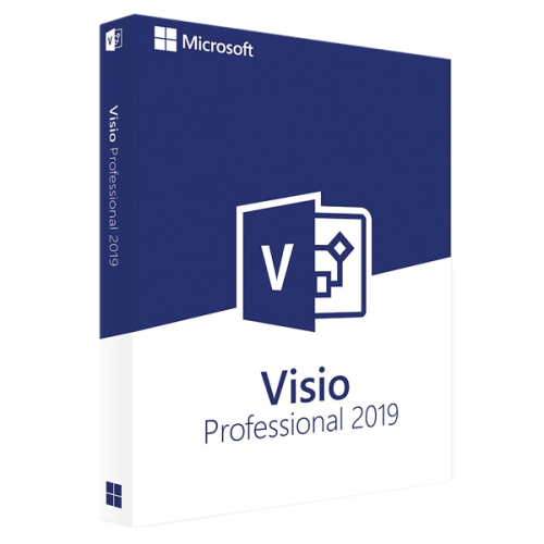 Microsoft Visio 2019 Professional | LIFETIME ACTIVATION | 32 & 64 Bit | GENUINE LICENSE KEY