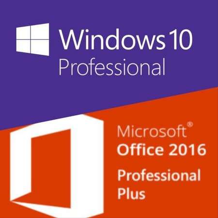 COMBO DEAL  Windows 10 Pro  Office 2016  LIFETIME ACTIVATION  GENUINE LICENSE KEYS  32 and 64 Bit