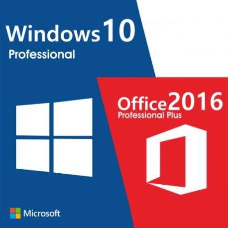 COMBO DEAL  Windows 10 Pro  Office 2016  LIFETIME ACTIVATION  GENUINE LICENSE KEYS  32 and 64 Bit