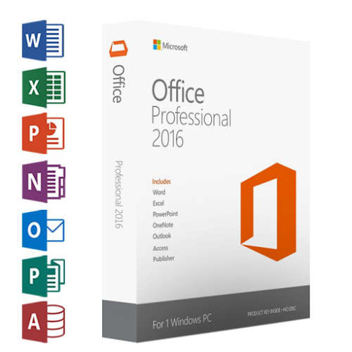 Microsoft Office 2016 Professional | LIFE ACTIVATION | 32 and 64 Bit | Office 2016 Pro