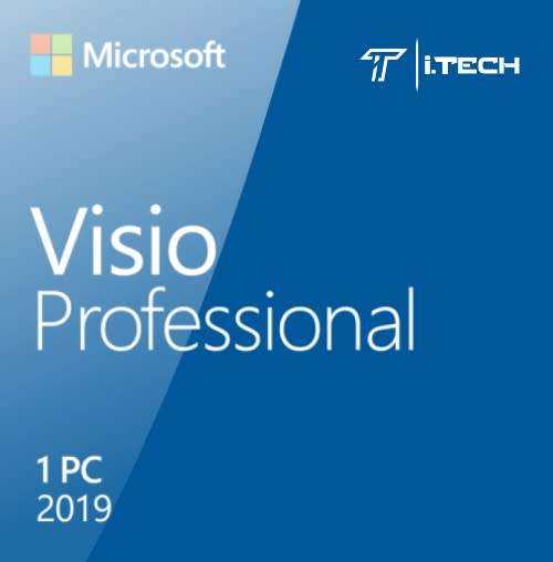 SALE | Microsoft Visio 2019 Pro | LIFETIME ACTIVATION | 32 and 64 Bit