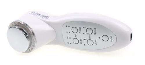Ultrasonic 7 LED Photon Lights Sonic Lifting Face Lift Care Skin Cleaner Wrinkle Remover