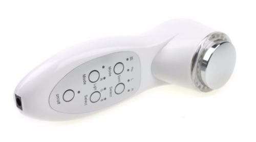 Ultrasonic 7 LED Photon Lights Sonic Lifting Face Lift Care Skin Cleaner Wrinkle Remover