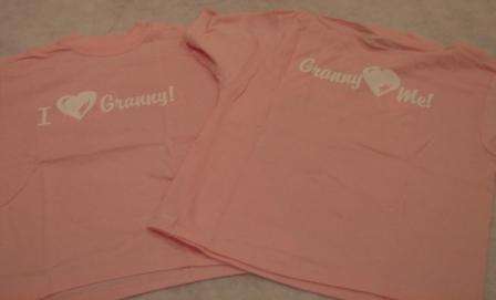 NEW "I Love Granny" T-shirt