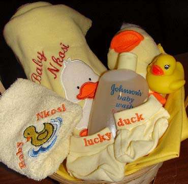 Large Baby gift hamper-  Especially personalised for you