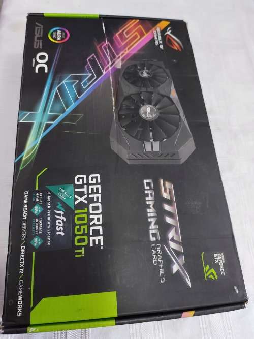 Asus Strix 1050ti OC