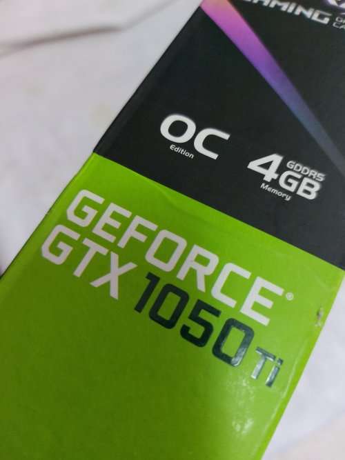 Asus Strix 1050ti OC