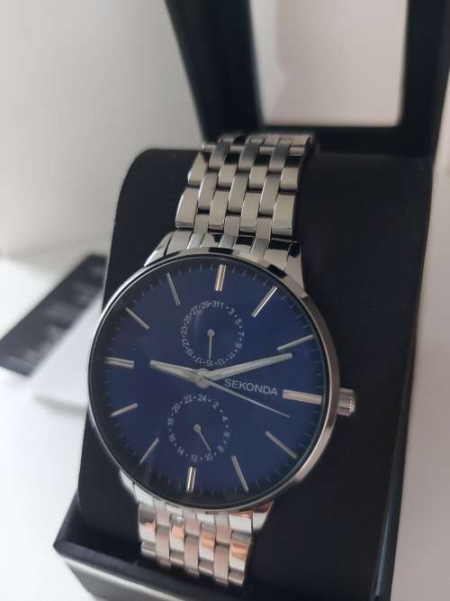 Sekonda Mens Blue Dial Watch