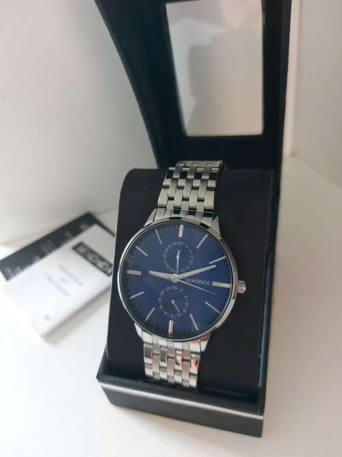 Sekonda Mens Blue Dial Watch