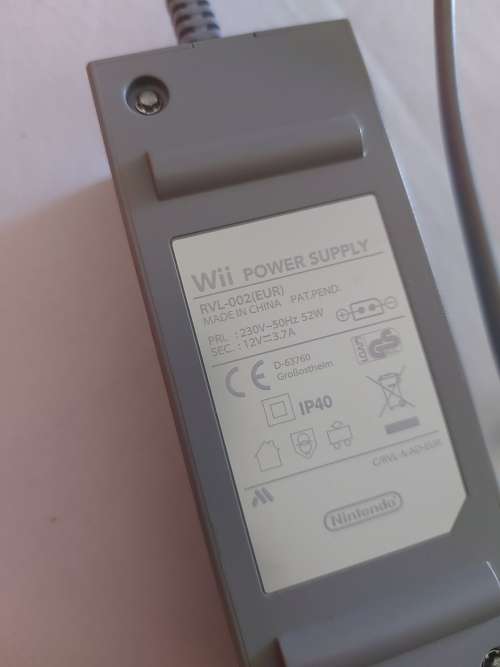 Nintendo Wii Power Brick