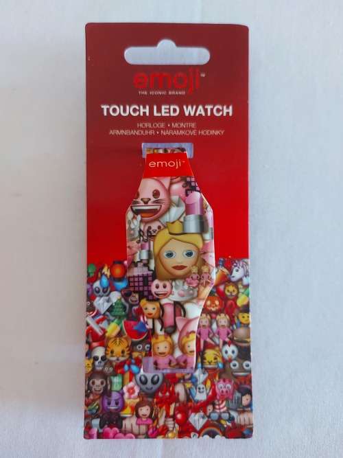 Kids Emoji Touch LED watch