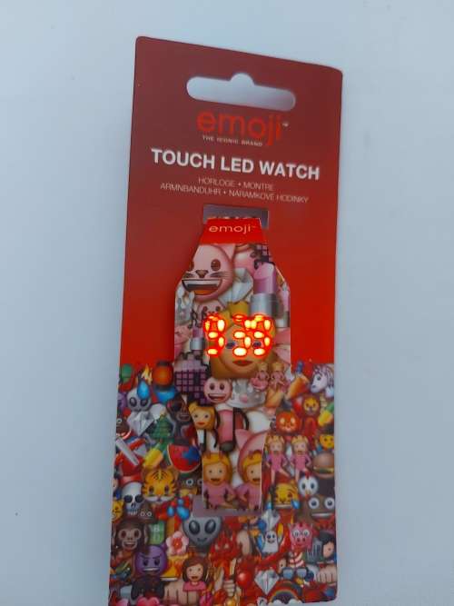 Kids Emoji Touch LED watch