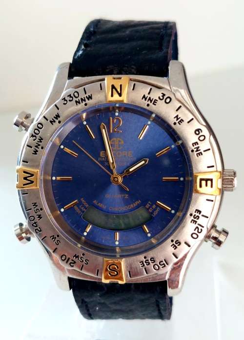 Encore Dual Time watch