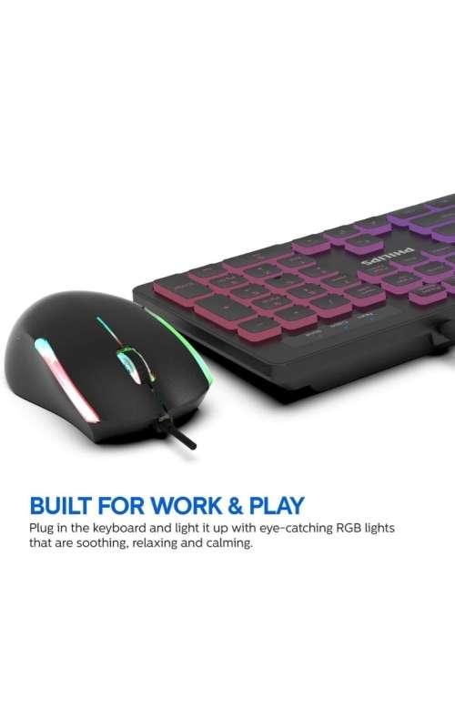 Philips G264 wired Keyboard and Mouse combo