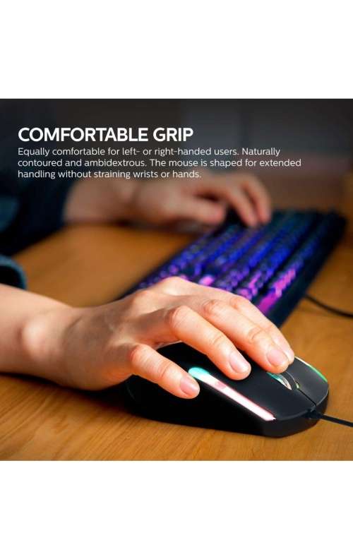 Philips G264 wired Keyboard and Mouse combo