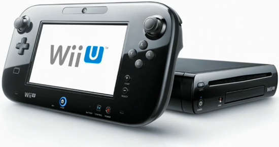 Wii U Console Black 32GB Premium Pack + 6 Games