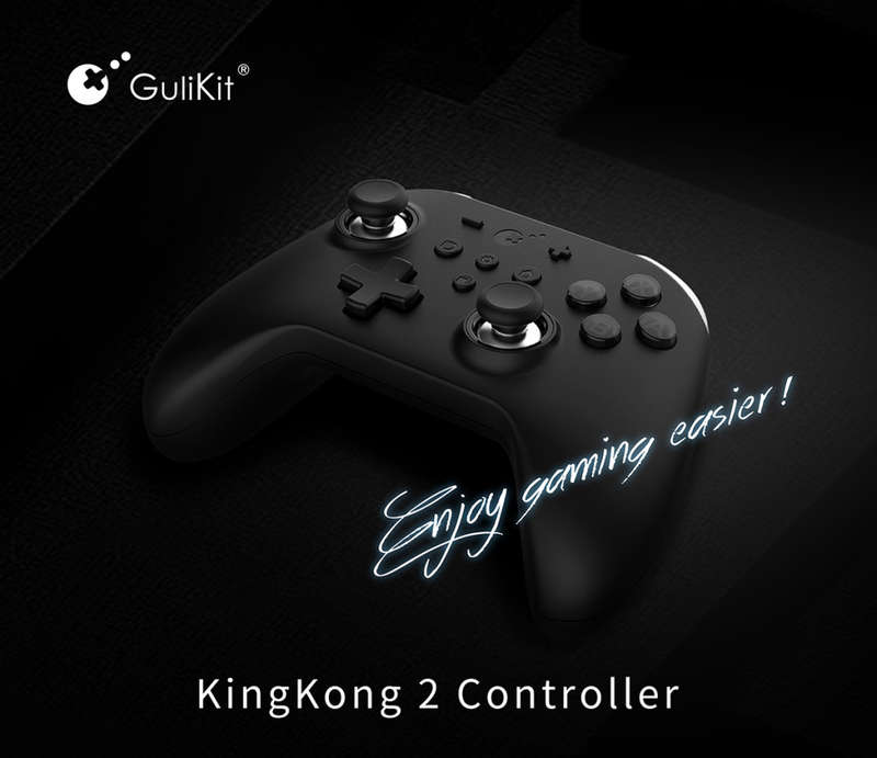 Gullikit KingKong2 Pro multi-platform Hall Effect Controller - White