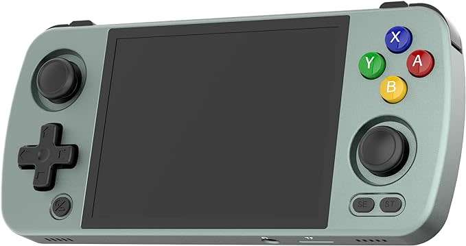Anbernic RG405M Pocket Retro Handheld Game Console - Grey 128Gb Game Card