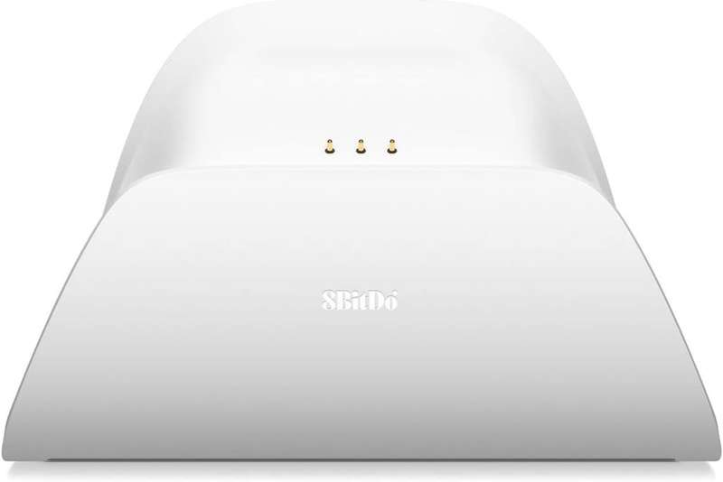 8BitDo Ultimate Bluetooth & 2.4g Controller with Charging Dock for Switch and Windows - White