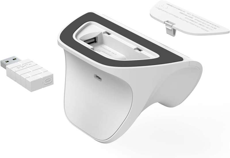 8BitDo Ultimate Bluetooth & 2.4g Controller with Charging Dock for Switch and Windows - White