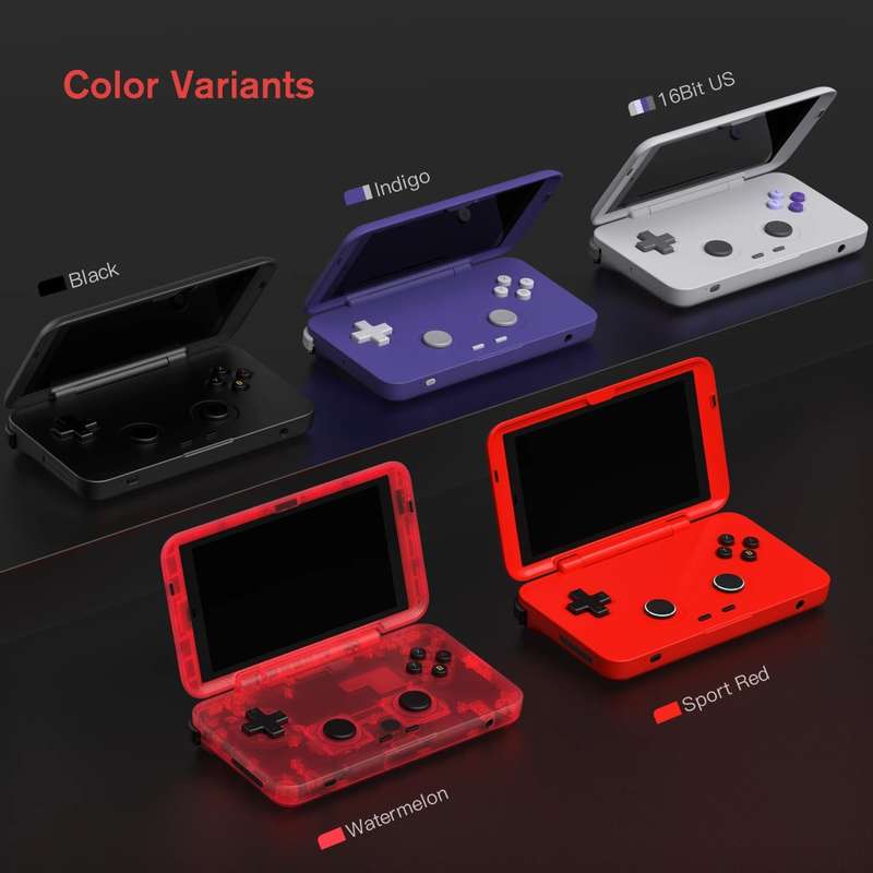 Retroid Pocket Flip 4.7` Handheld Console with Android 11 - 4 Colours Available