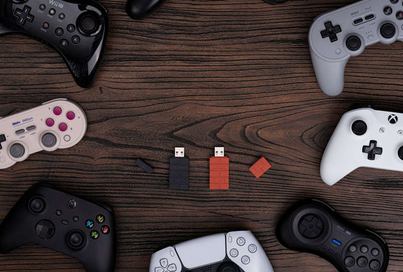 8BitDo USB Wireless Adapter 2 - Black