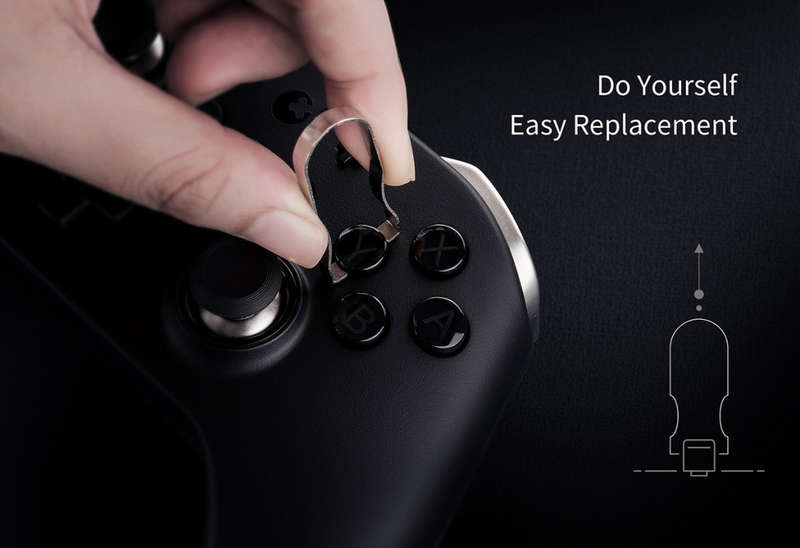 Gulikit KingKong 2 Controller Xbox Style Replacement Keycaps - 2 Colours