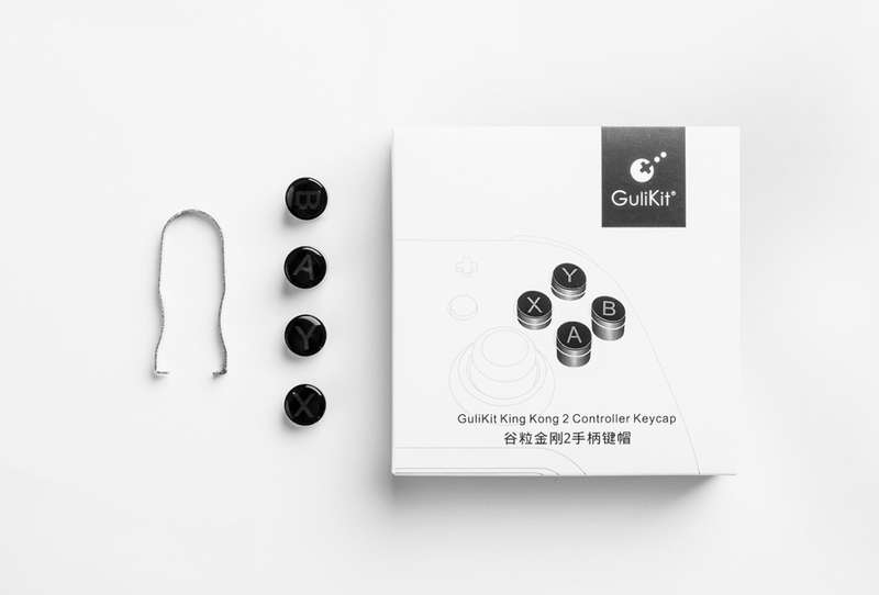 Gulikit KingKong 2 Controller Xbox Style Replacement Keycaps - 2 Colours