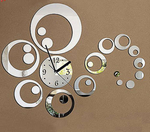 Spiral Mirror Clock