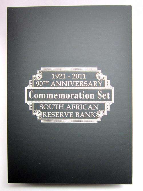 1921 - 2011 COMMEMORATION SET OF THE RESERVE BANK
