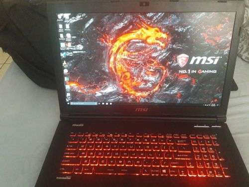 MSI GE72 APACHE 17.3 INCH GAMING G-SERIES SUPER MACHINE (MEGA GAMING) + MSI Backpack