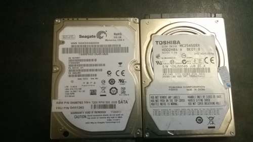 2 X Laptop harddrives