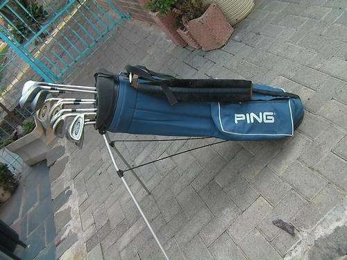 Complete golf set -Dunlop Centrus irons