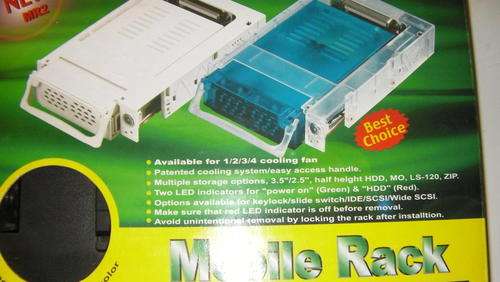 Mobile rack for all IDE Harddrives
