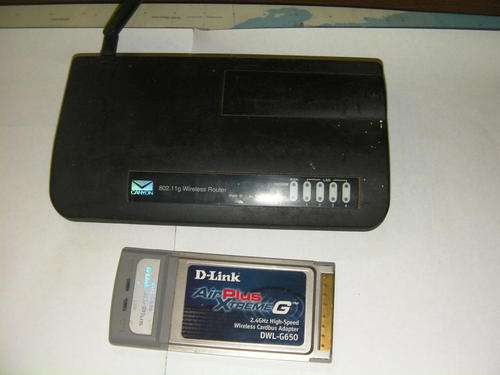 CANYON WIRELESS ROUTER PLUS D-LINK AIRPLUS