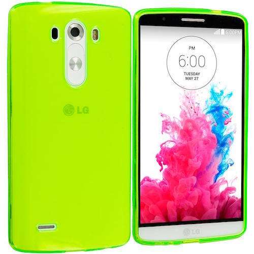 LG G4 Beat Matte TPU Anti Slip Protective Cover - Lumo Green