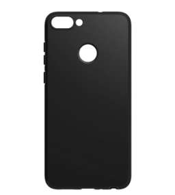 Huawei P Smart Black Frosted TPU Cover Case - Black