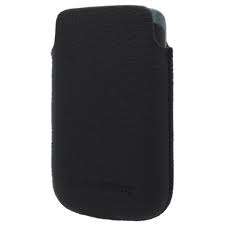 BlackBerry Torch 9800 9810 Faux Leather Power Saving Pouch including Screen Guard