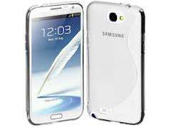 Clear Streamline TPU Case for Samsung Galaxy Note 2
