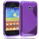 Purple Samsung Galaxy Ace Plus s7500 Streamline Cover Case