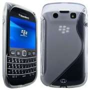 Clear S Line TPU Case for BlackBerry 9790 + Screen Protector
